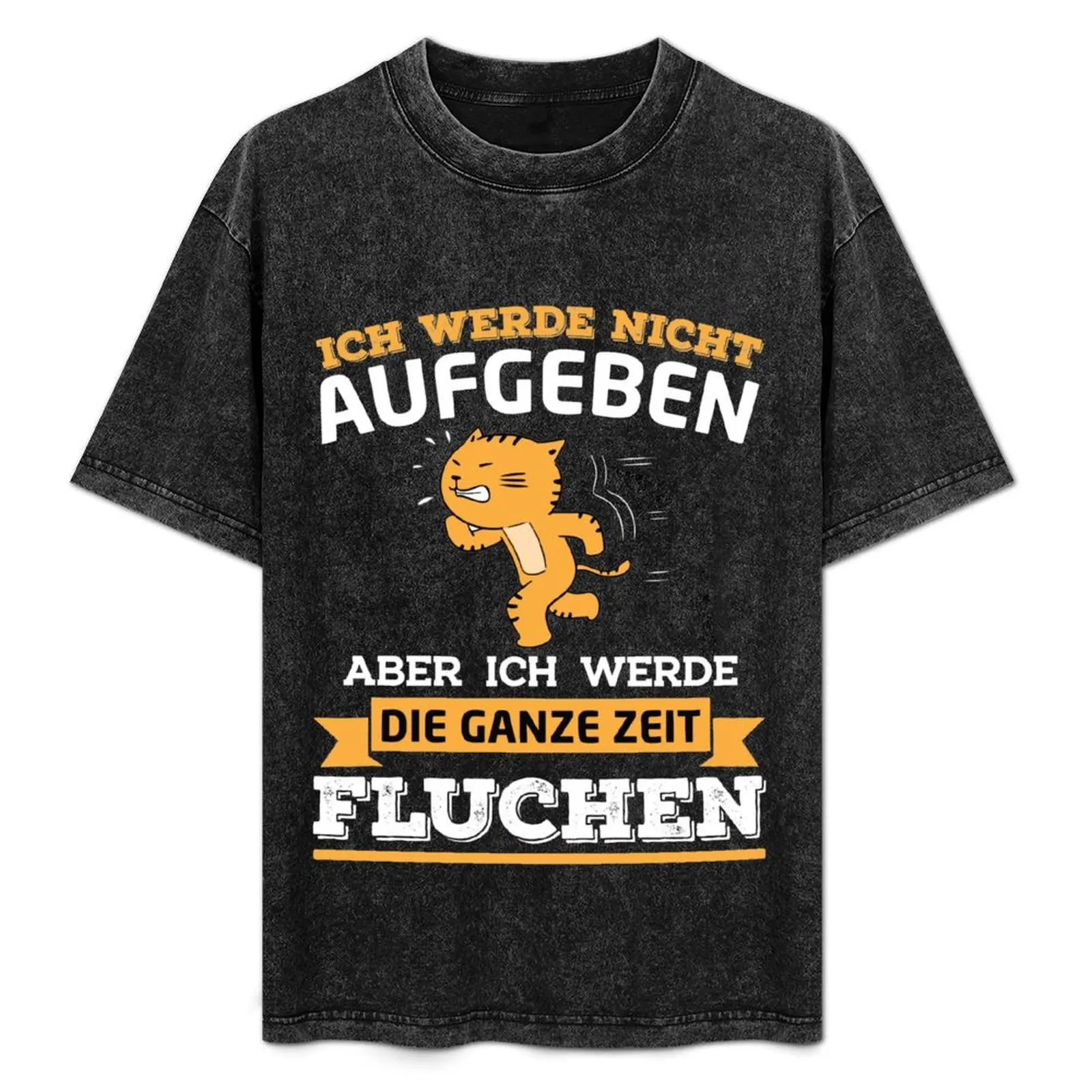 لن تتسع تي شيرت الجري القط عداء تي شيرت شخصية رجل تي شيرت فاخر رجل مصمم للرجل تي شيرت