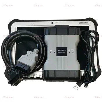 MB Star C6 VCI DOIP WiFi 多工器 OBD2 掃描器軟體平板電腦 FZ-G1 免費許可,適用於 W205、223、206、214、177 車型診斷工具 8 最佳銷售 mb star c6 - №3