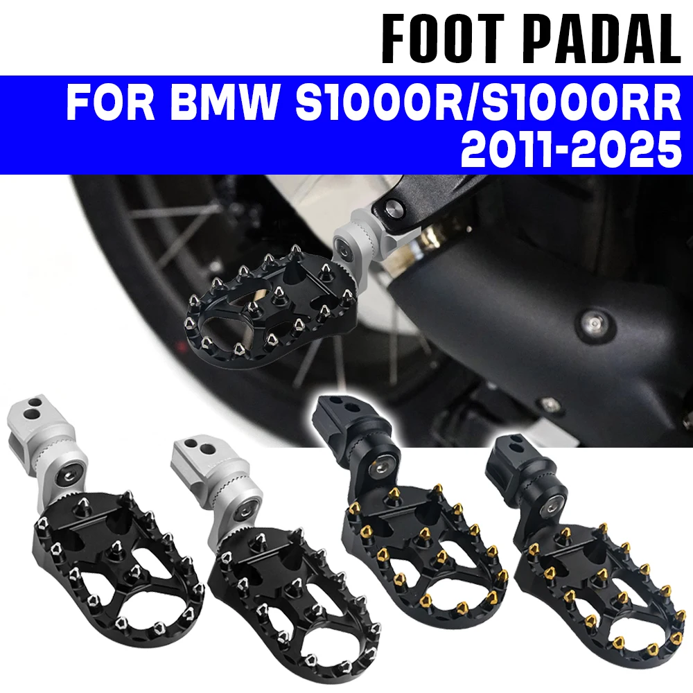 

For BMW S 1000R S1000 R s1000 r s1000rr S 1000 RR S1000RR Motorcycle Rotatable Foot Peg Rest Adjustable Extend Lowering Footrest