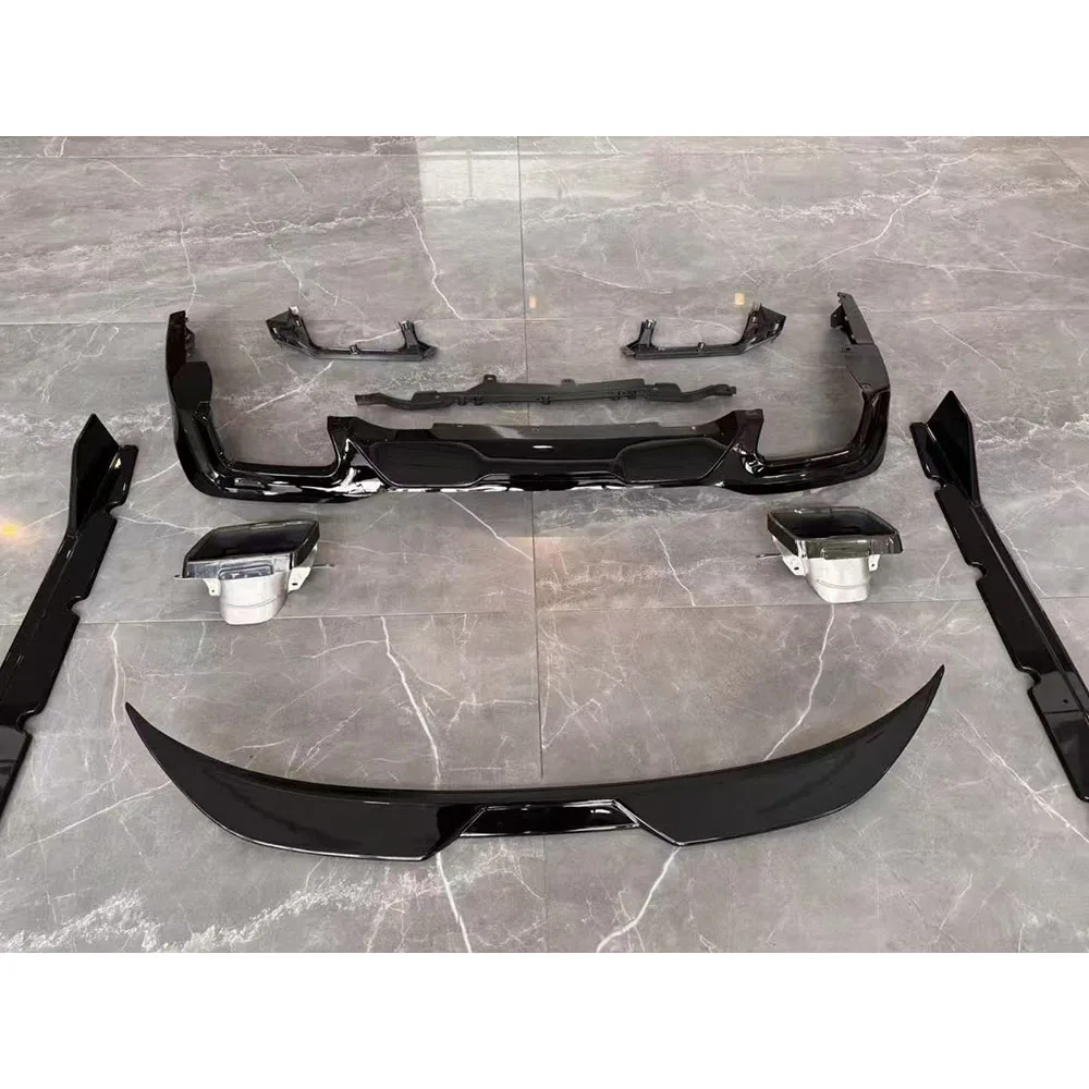 

For BMW 2 Series F44 Sport 2021-2025 Front Lip Spoiler Rear Diffuser With Tail Pipe Side Skirts Rear Wing M style Body Kits ABS