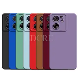 For Xiaomi 13T Case Popular Liquid Silicone New Camera Protector Cover Xiaomi 13T Pro Case TPU Phone Case Xiaomi 13T Pro Cover