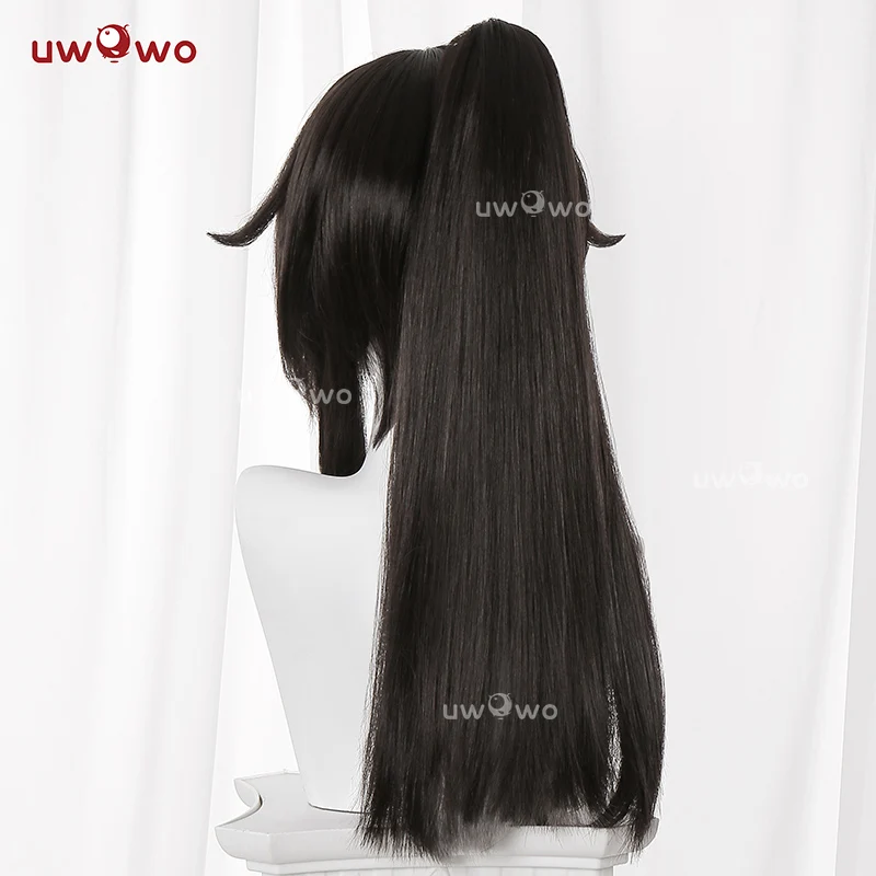 UWOWO Nekomiya Mana Wig Game Zenless Zone Zero Cosplay/ZZZ Cosplay Nekomiya Mana  Cosplay Wig Long Hair Black Hair