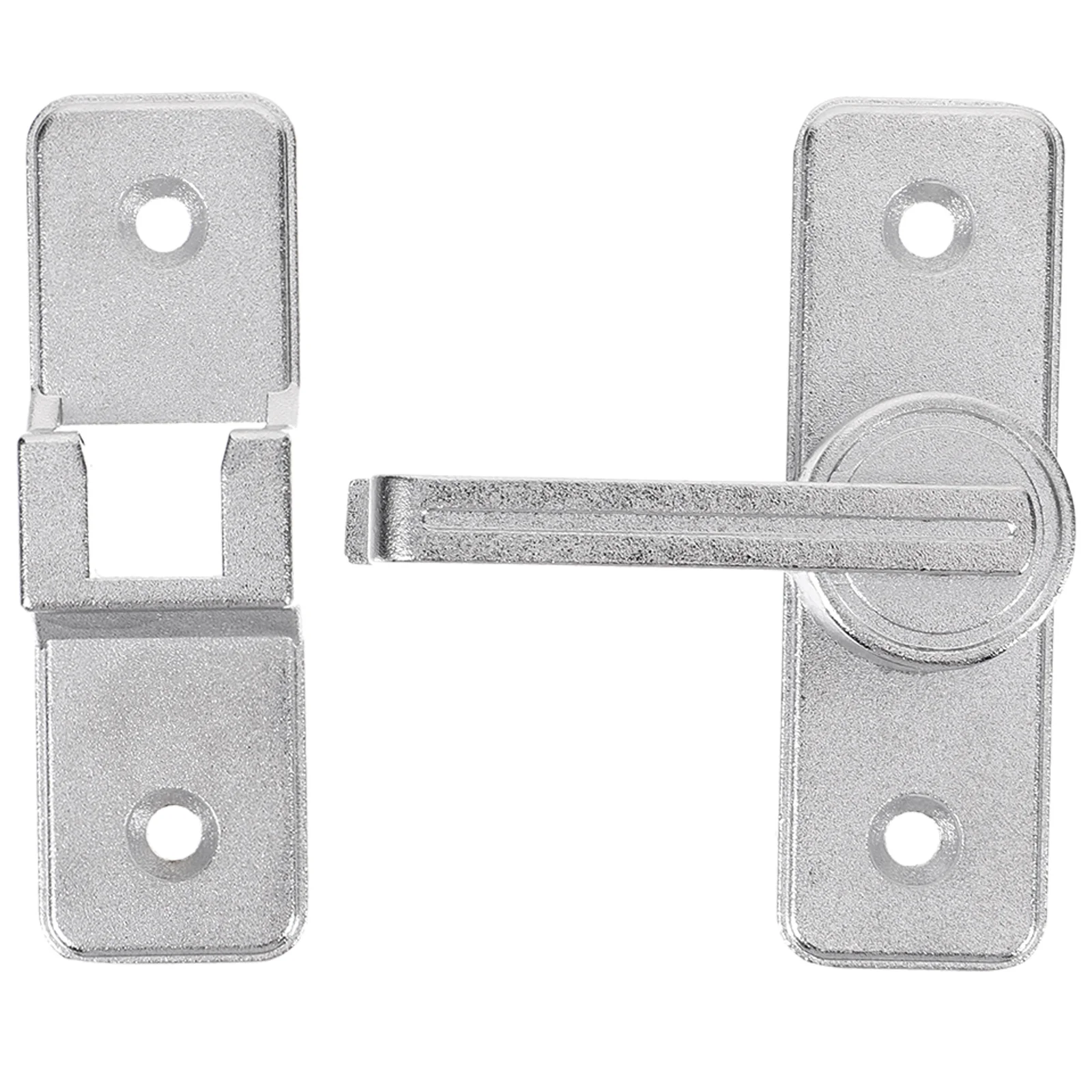 Sliding Latch Heavy Duty 180 Degree Zinc Alloy Privacy Lock for Barn Door Lock Garage Door Window Barn Hardware