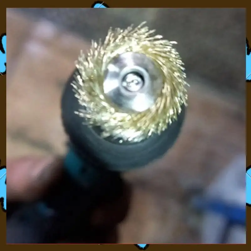 

Promotion! 80 Pieces Mini Wire Brush Wheel Cup Brass Steel Wire Brush Set (3Mm) Shank For Power Dremel Rotary Tool Polishing Buf