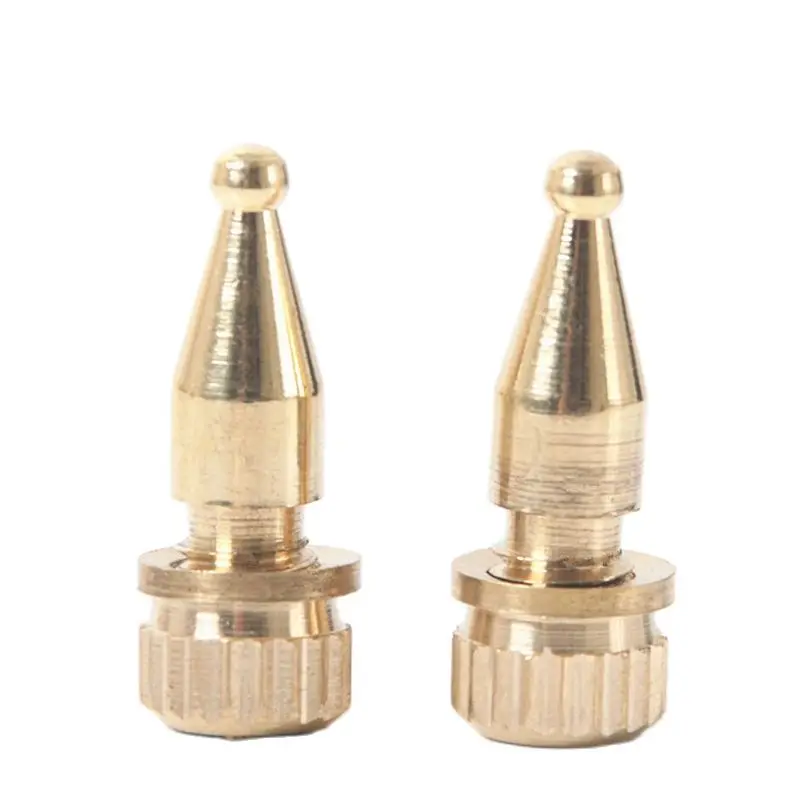 2Pcs Speaker Copper Spikes Feet for Amplifier Player Turntable Recorder