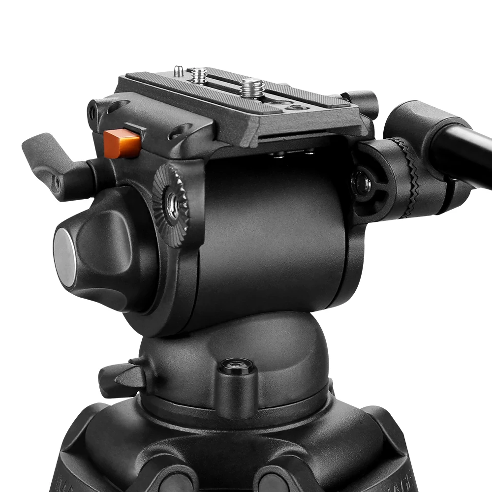 

E-IMAGE GH03 Лучший штатив Dslr Профессиональная головка для жидкости с чашей 75 мм для видео