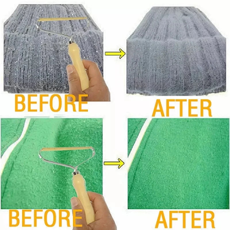 Agente de depilación Manual portátil, herramienta de cepillo para afeitadora de ropa, abrigo de doble cara, Bola de depilación, herramientas de tejido