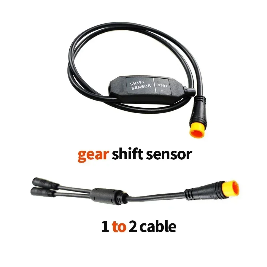 

Bafang Gear Shift Sensor for BBS01 BBS02 BBS02B BBSHD Mid Drive Motor eBike Accessory Extend Three Pin 1T2 Waterproof Cable