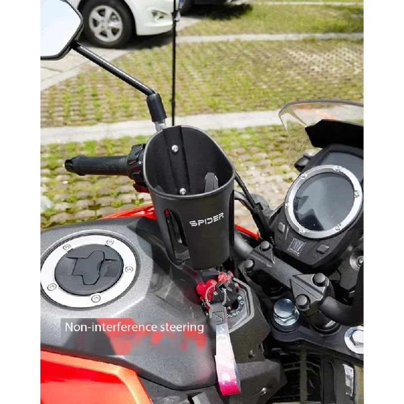 Universeller Motorrad-Getränkehalter Fahrrad-Wasserflaschenhalter Getränkehalterung Modifikationszubehör – Detail 6