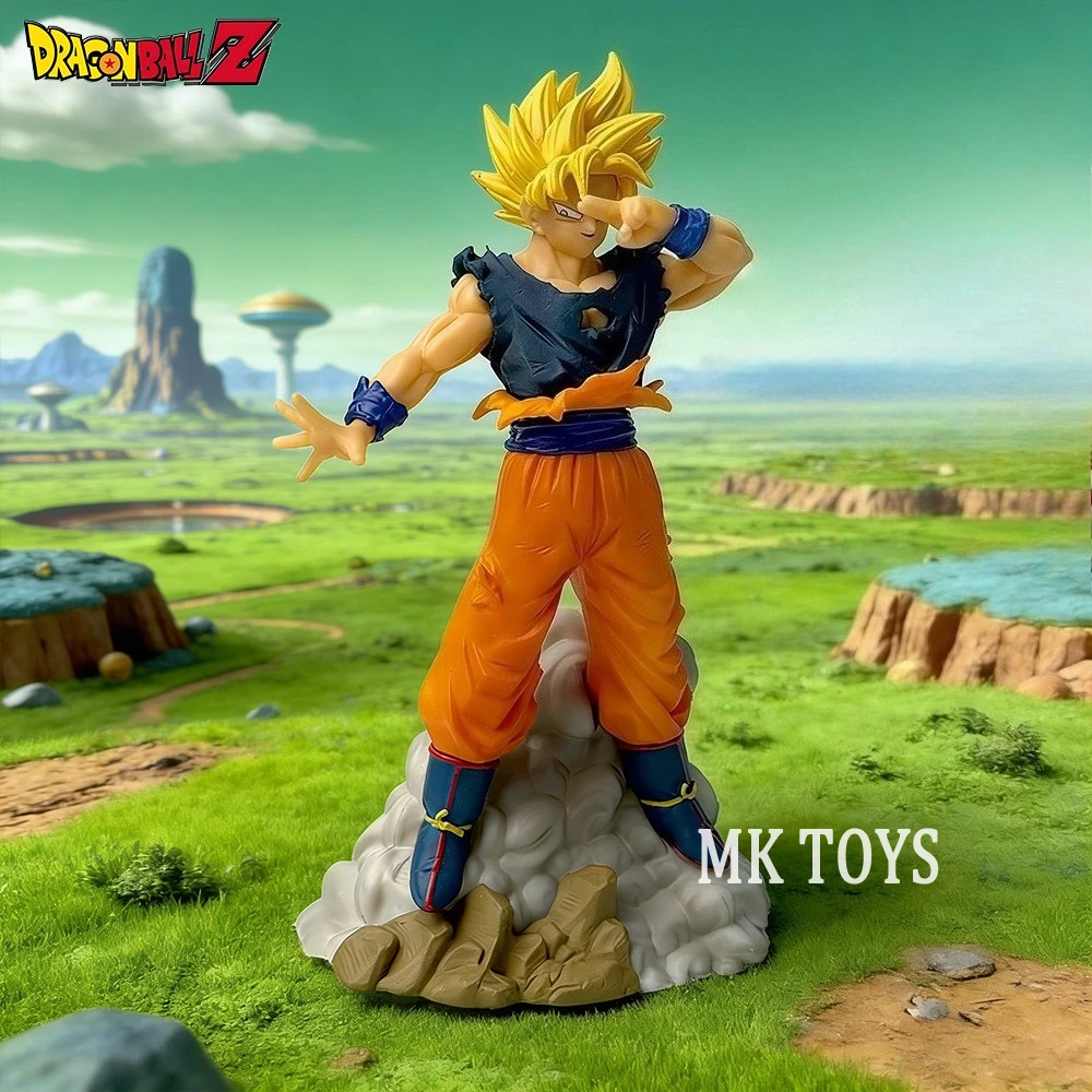 15 センチメートル/5.91 インチアニメドラゴンボール Z フィギュア超サイヤ人悟空アクションフィギュア Pvc 像デスクトップ装飾品コレクションモデルおもちゃギフト