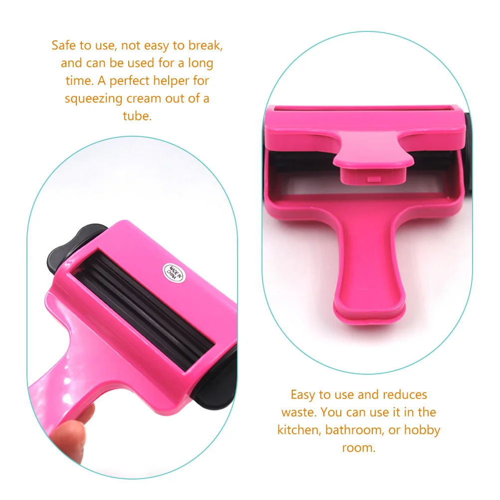

2Pcs Tube Squeezer for Toothpaste Cream Dispenser Rolling Saver Kitchen Bathroom Organizer Tool Efficient Waste Reduction