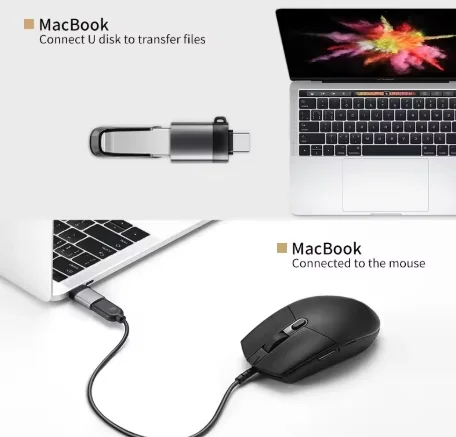 USB 3.0 Type C OTG Adapter Fast USB A to Type C Adapter for Xiaomi Huawei Mini USB Adapter Type-C OTG Cable Converter