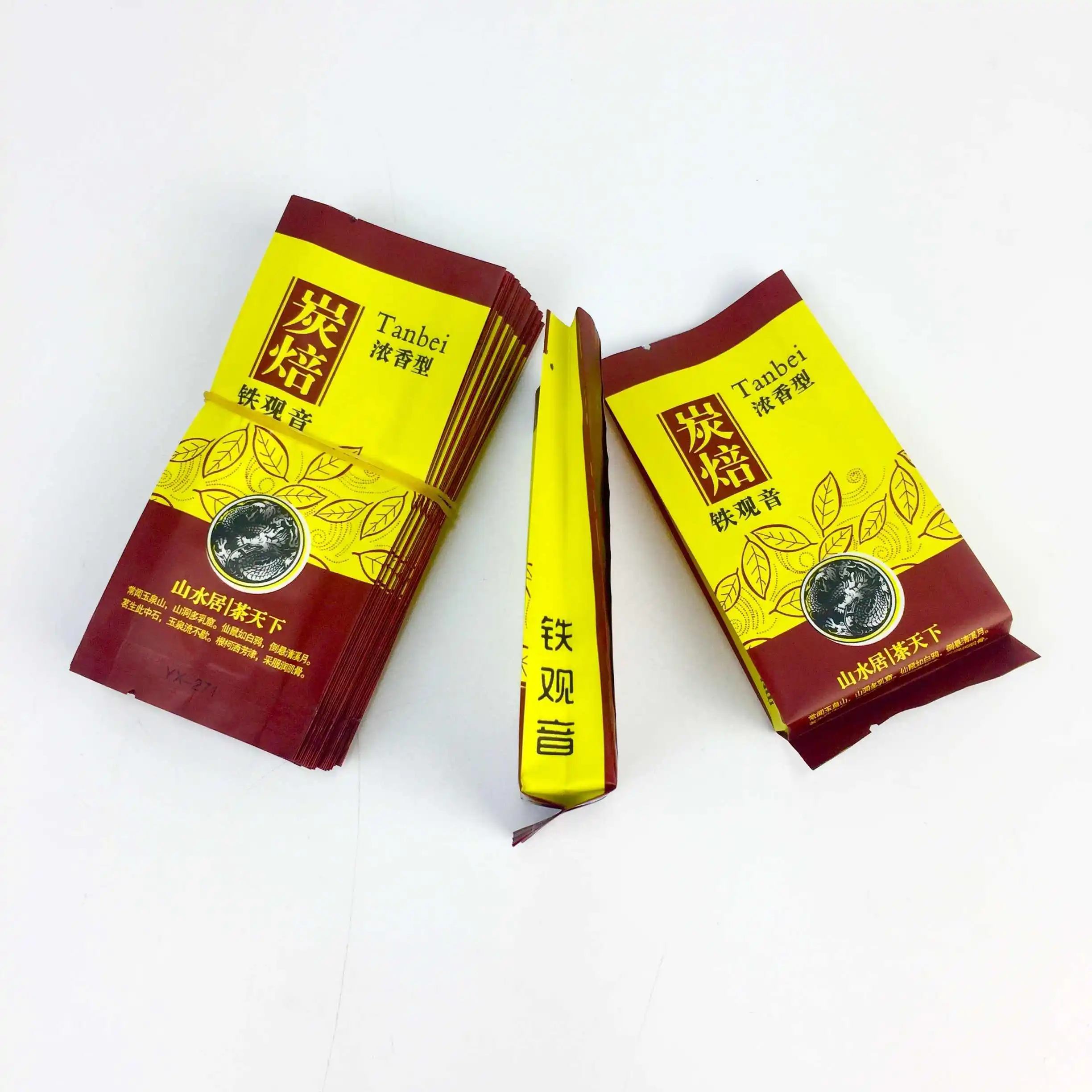 

500g Chinese Tieguanyin Vacuum Plastic Bag Fresh Anxi Tieguanyin Oolong Tea Compression Packaging Bag