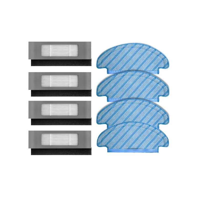 Tampons de vadrouille lavables avec filtre Hepa, remplacement d'accessoires pour aspirateur robot Ecovacs Deebot Ozmo 900 Chr5G, nouveau