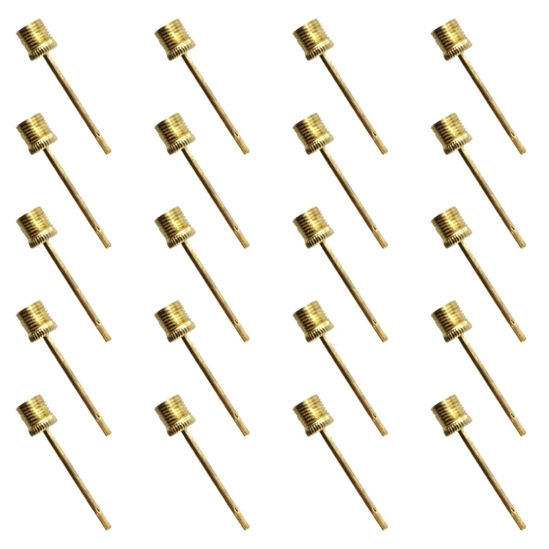 u2JB 20pcs الإبرة الفولاذ المقاوم للصدأ مع إبرة قابلة للنفخ مع هفو