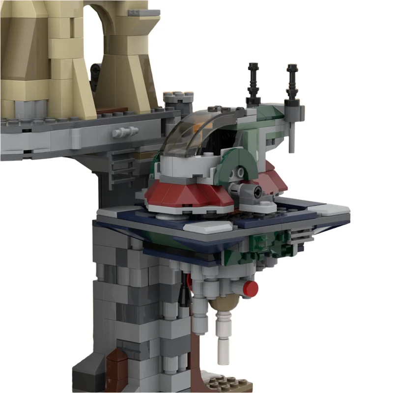1581pcs MOC Star Battle & Rancor Pit Extension Model Building Blocks Toy Education Art Brick Creative Assemble 3D Craft Idea