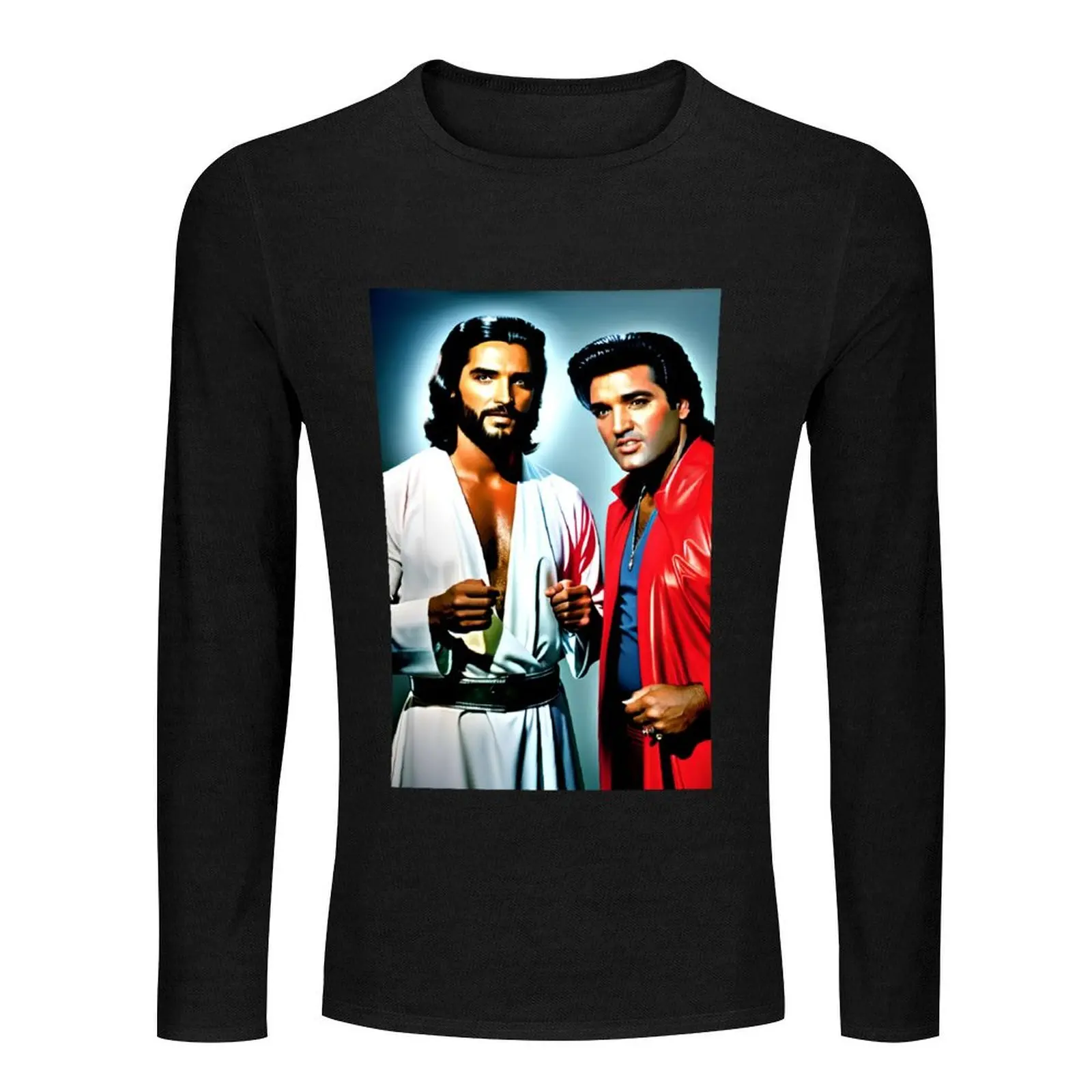 The King and the Lord Long T-Shirt plain t-shirt plus size tops fruit of the loom mens t shirts