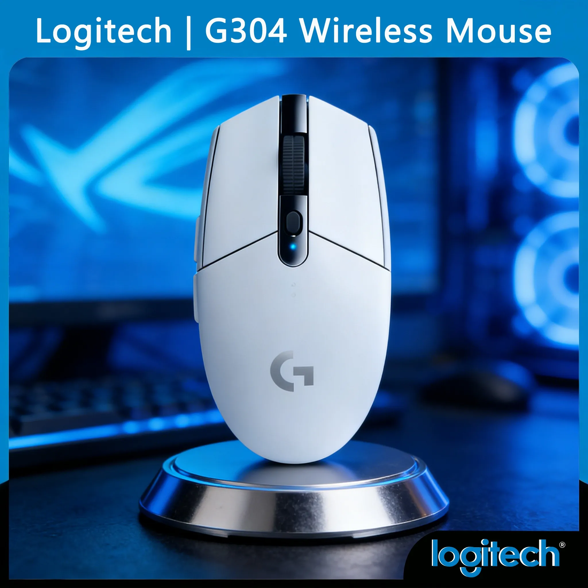 

Программируемая беспроводная мышь G304/G305 с функцией сохранения профиля на борту устройства