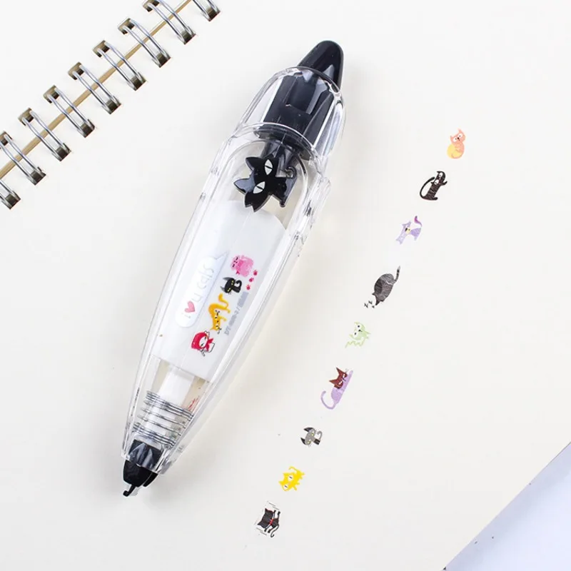 4Pcs/set Kawaii Correction Belt Accessories Girls Hand Account Decorative Stickers Japanese Stationery School Office Supplies