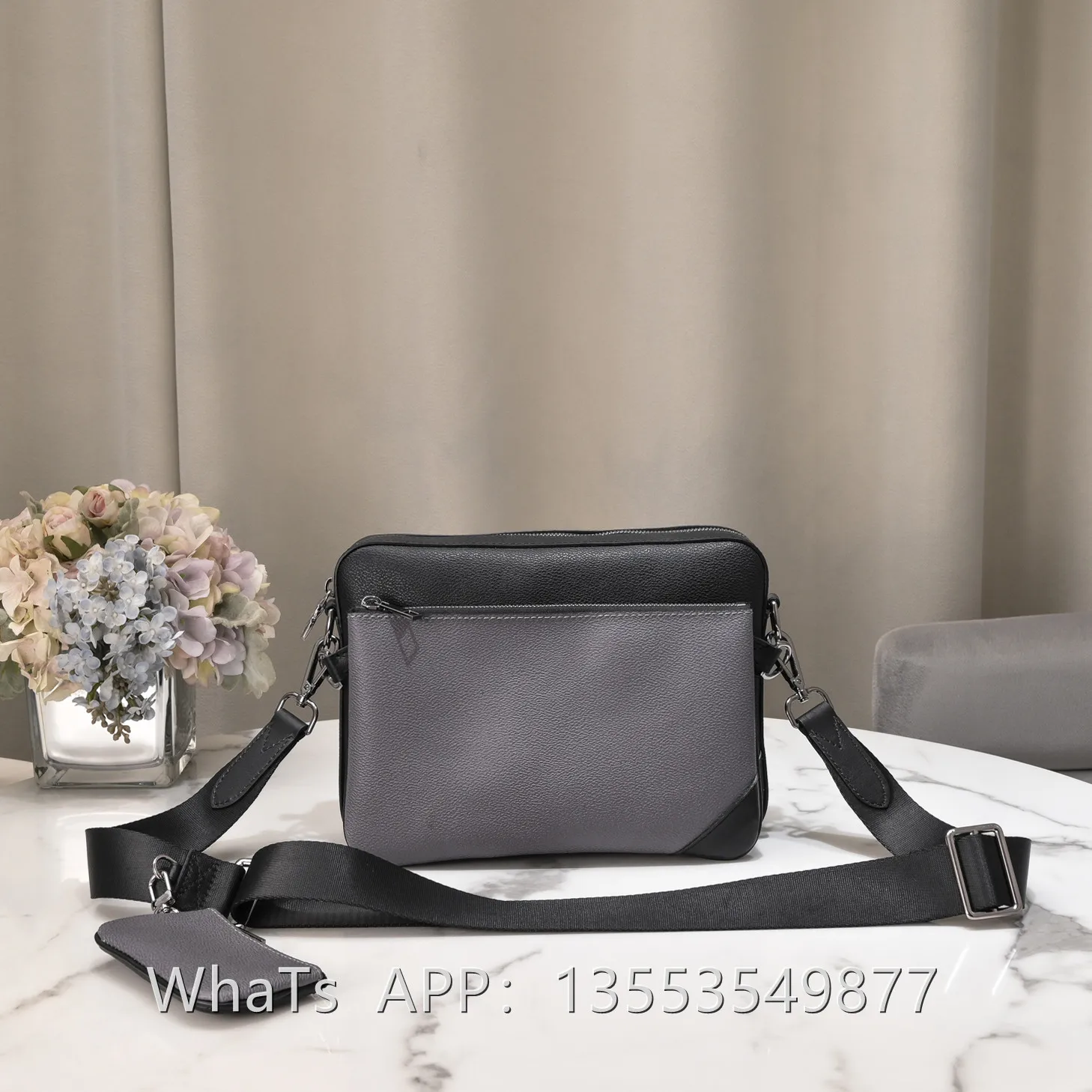 2023 new luxury brand handbag female leather messenger bag female high-quality fashion brand shoulder bag handbag