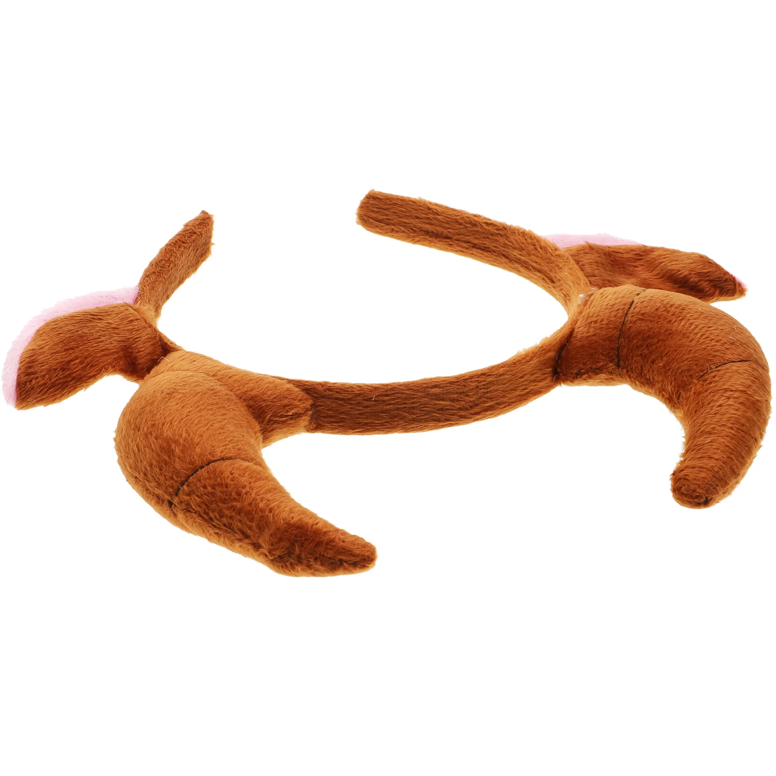 Kids  Ox Horn Shape Animals Ears Headband Party Cosplay Costume Headdress Hair Headpiece (Brown) animal headbands