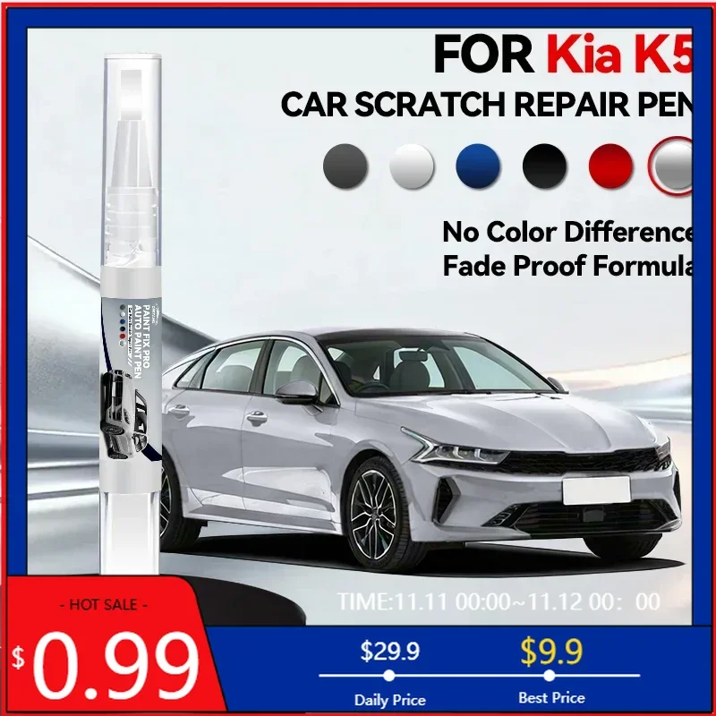 

Vehicle Dedicated Exclusive For Kia K5 2020-2025 DL3 Paint Repair Pen Touch Up Scratch Remover DIY Auto Accessories Black White