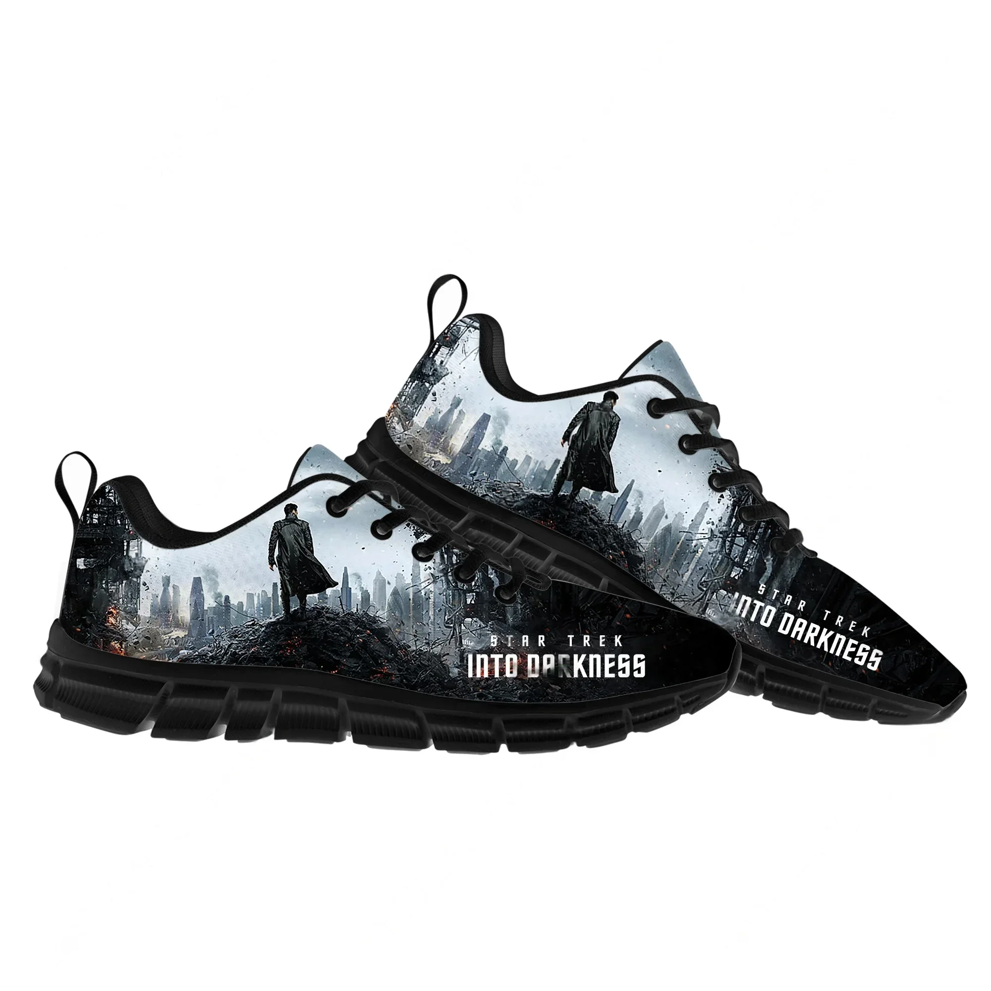 

Star Trek Into Darkness Lace Mesh Shoes Flat Sneaker Mens Womens Sports Shoe High Quality Fashion Sports Sneakers Custom Footwe