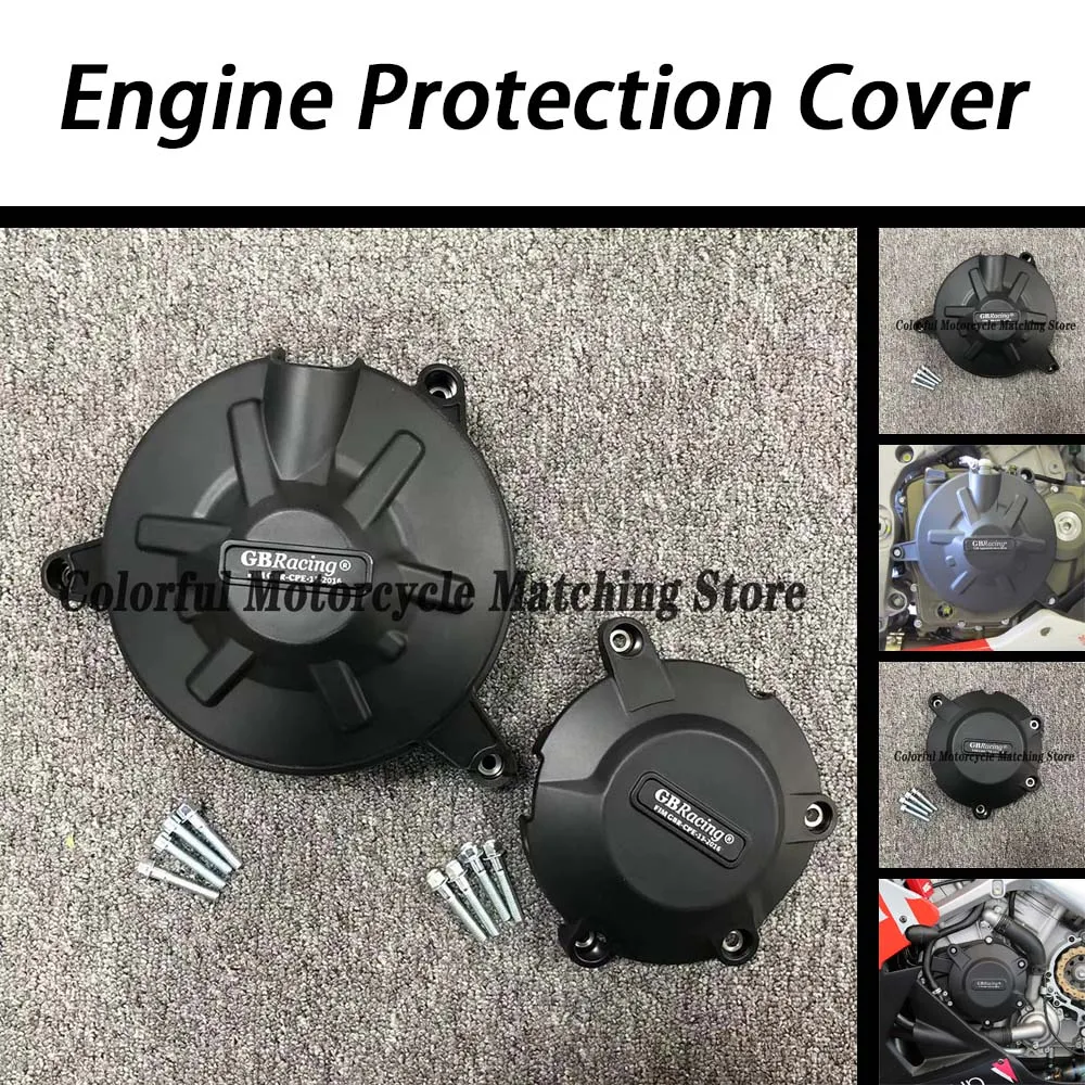 Motorcycles Engine Cover Protection Case For Aprilia RSV4 2010 - 2020 RSV4RR 2015 - 2021 TUONO V4R 2011 - 2020 Engine Protectors