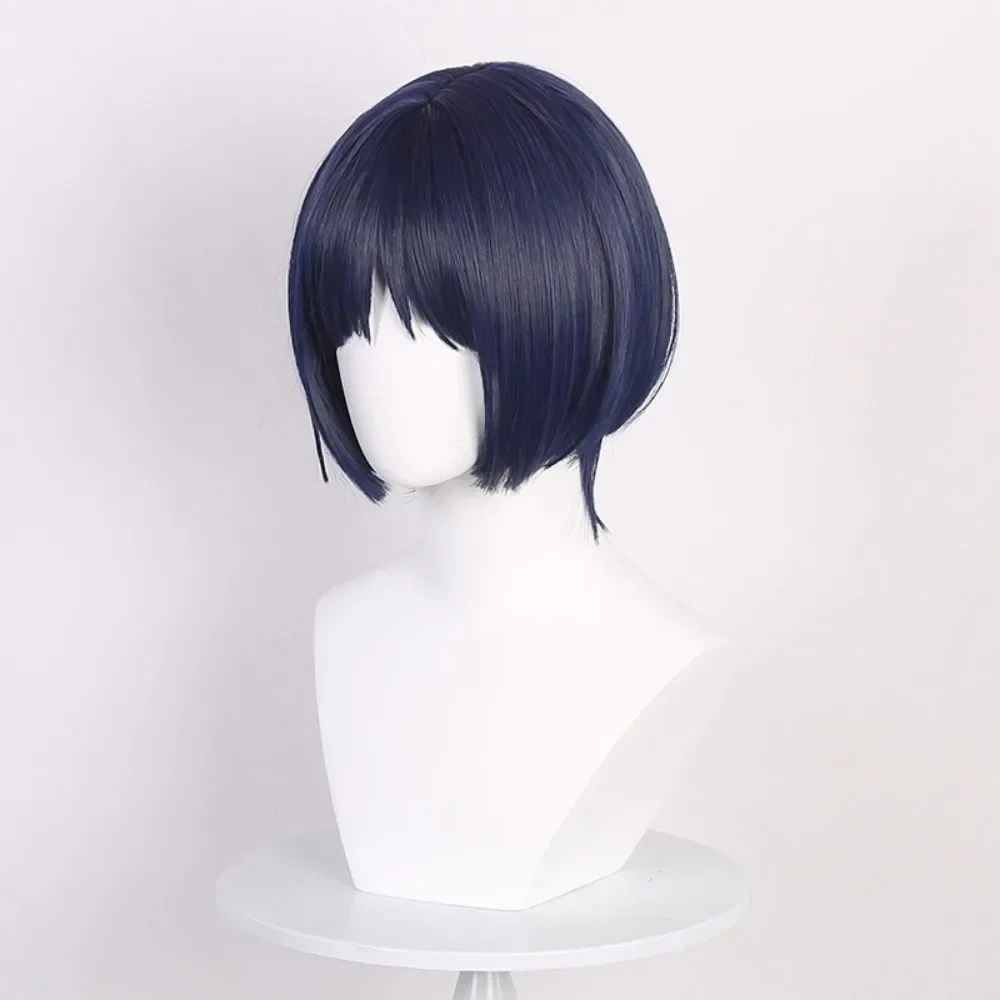 Anime Genshin Impact Scaramouche Cosplay Wig Pre Styled Heat Resistant Synthetic Halloween Dress Up Wanderer Cosplay Wigs