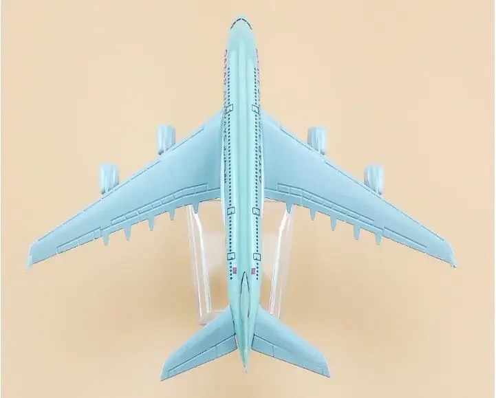 size 1:400 plane model Boeing 747 Qatar Airways aircraft B747 Metal simulation airplane model for kid toys Christmas gift