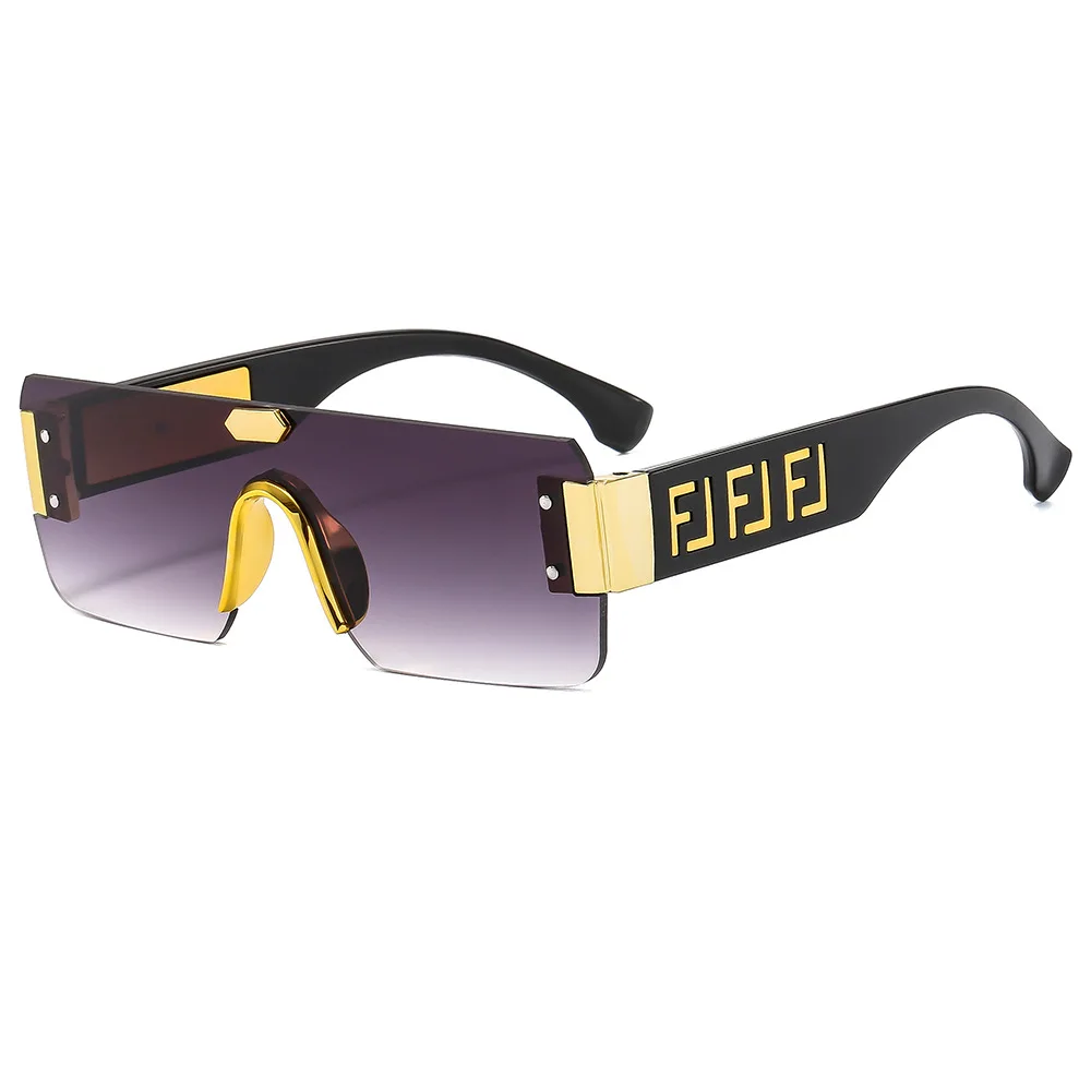 New Fashionable Frameless Trimmed Fashionable Mirror for Men and Women Trendy Personality Square Decorative Sunglasses image 5