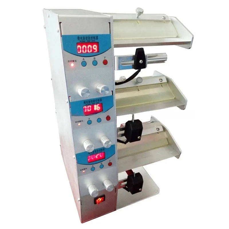 Automatic Digital Three-Station Adhesive Sticker Label Slitter, Winding  Rewinding Machine