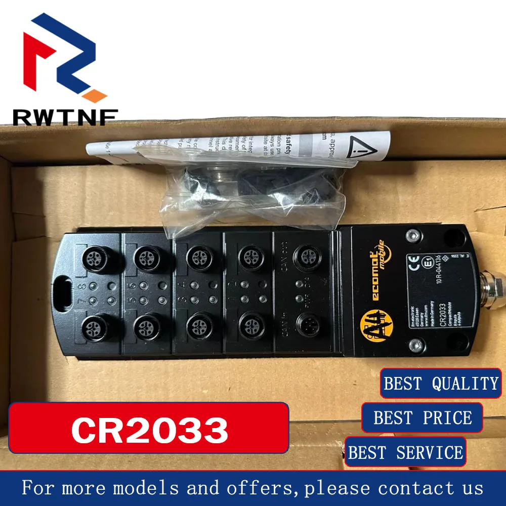 Brand New Genuine CR2033 IFM 8-input 4-output control module,100% original warehouse stock