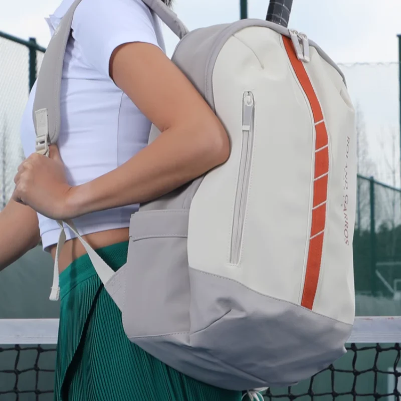 Wilson Tennis Backpack French Open Joint Multi-Functional Large Capacity Professional Shoulder Sports Backpack For Men and Women