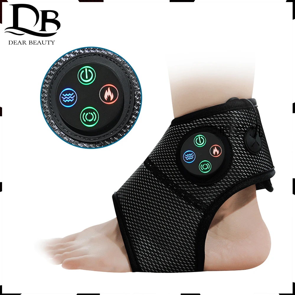 Ankle Brace Relaxation Treatments Hot Compress Relieve Massager Foot Compression Vibration Muscle Fatigue Multifunctional Smart