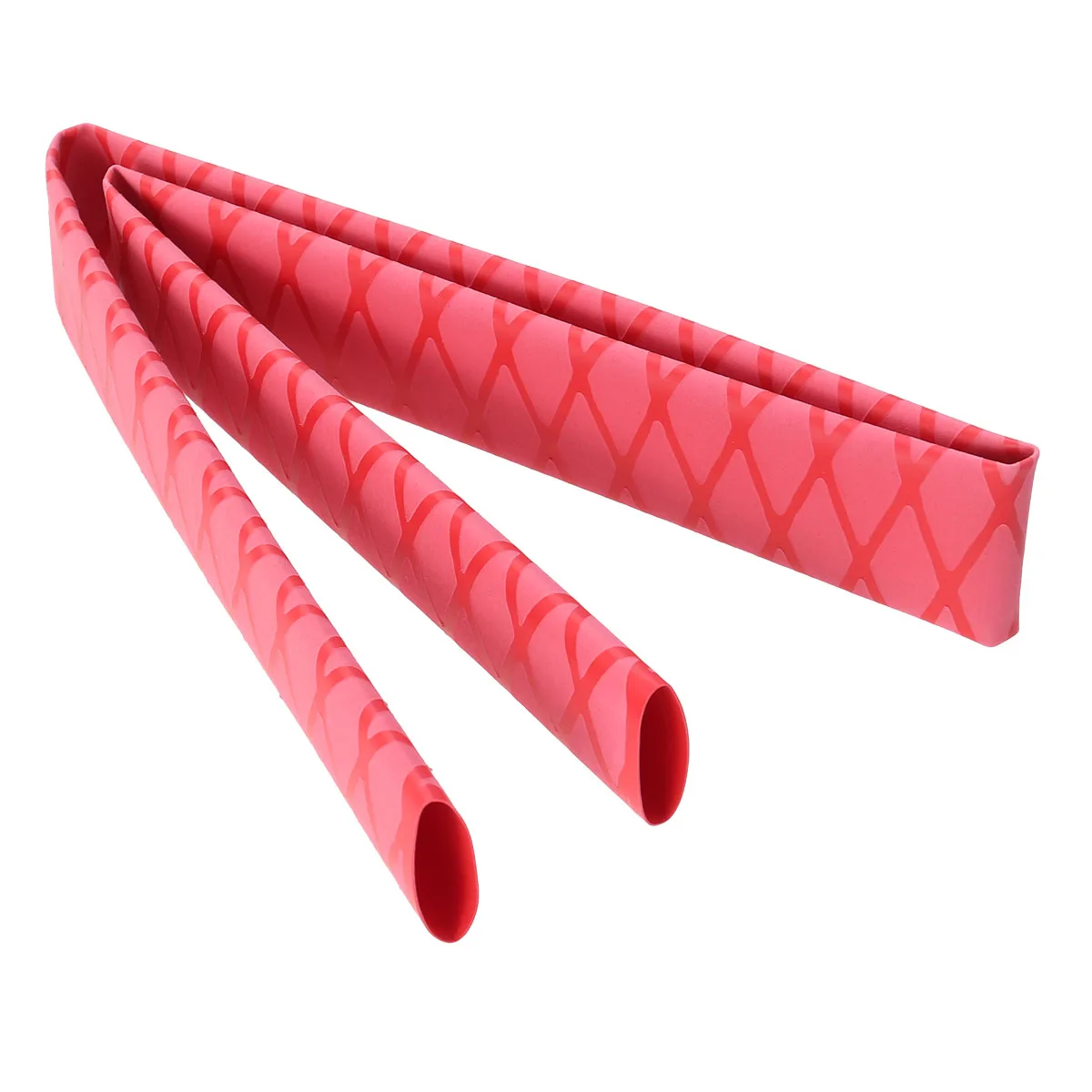 

Heat Shrink Non-slip Fishing Rod Handle Sleeve Absorb Sweat Comfortable Red Tackle Accessories Cable Protective Cover