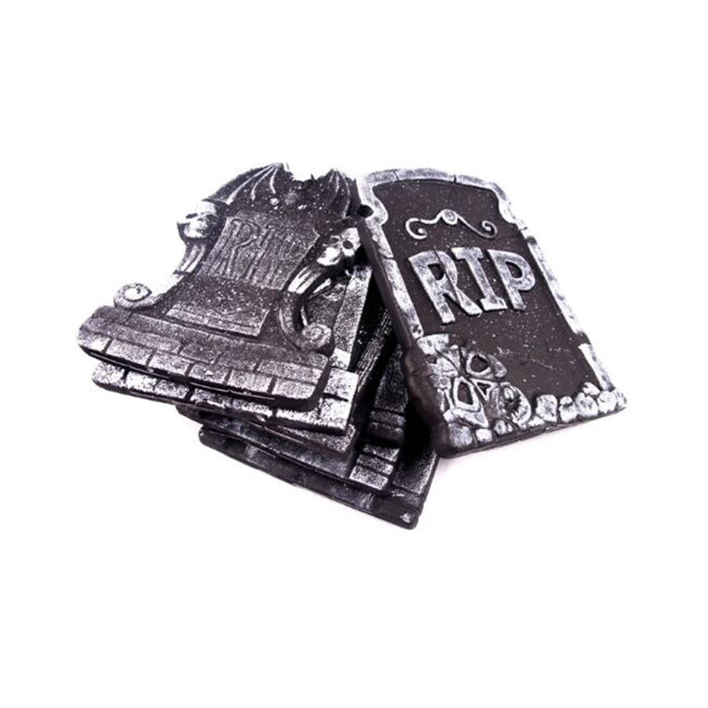 

Halloween Foam Tombstone Indoor and Outdoor Decorations Grave Site Props Party Graveyard