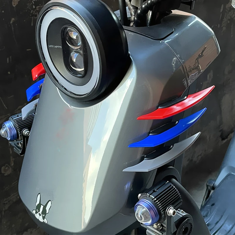 Motorcycle Winglets Fairing Side Spoiler Wind Wing Stickers For Xmax 300 R1250gs Bws 125 Ktm 1290 Super Adventure