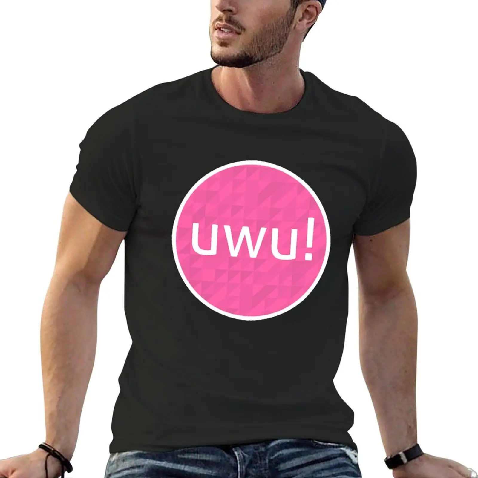 osu! uwu! T-Shirt oversized t shirt vintage graphic tee blacks hippie clothes vintage t shirt men