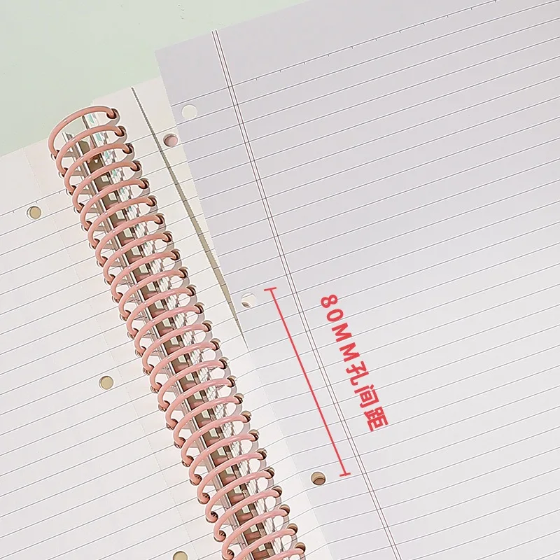 Quaderno a spirale Kawaii A4 A5 Benda elastica multifunzionale Quaderno di esercizi Blocco note Diario Forniture di cancelleria per ufficio scolastico