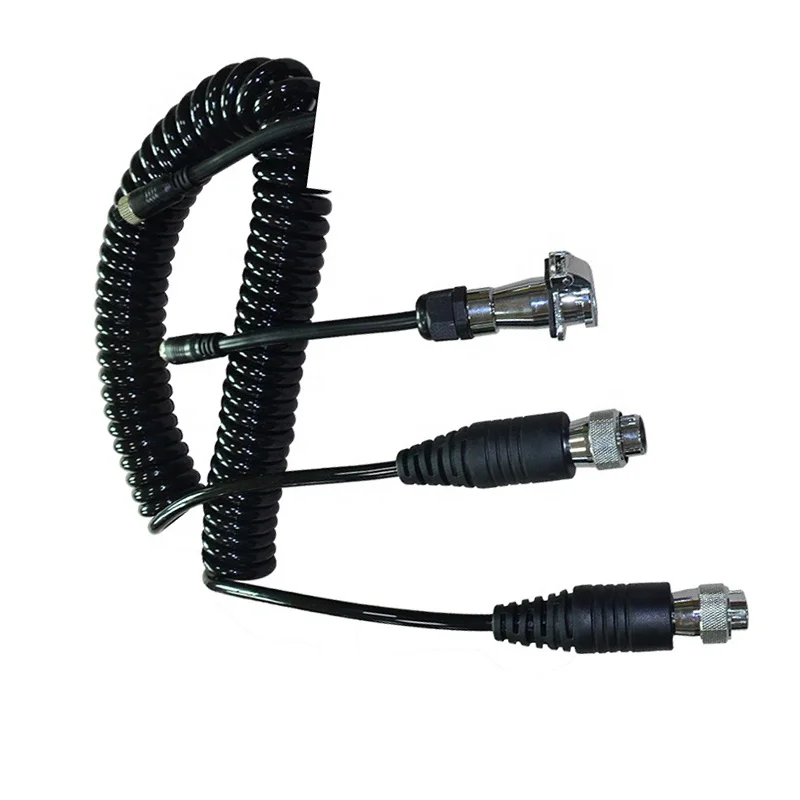 6M Supper Spiral extension cable for trucks with trailers