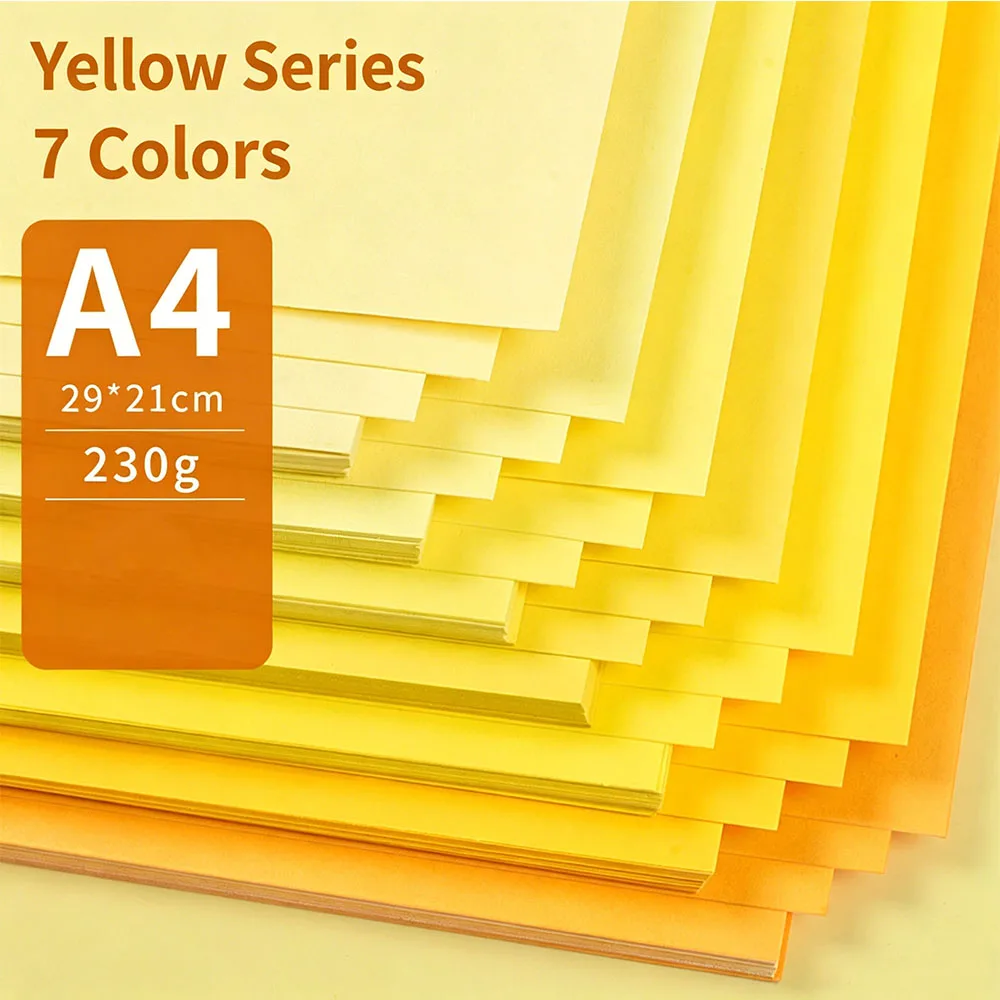 A4 Colored Cardstock Paper 80gsm 230gsm Morandi Gradient Brown Red Series DIY Scrapbooking Card Making Origami Craft Paper