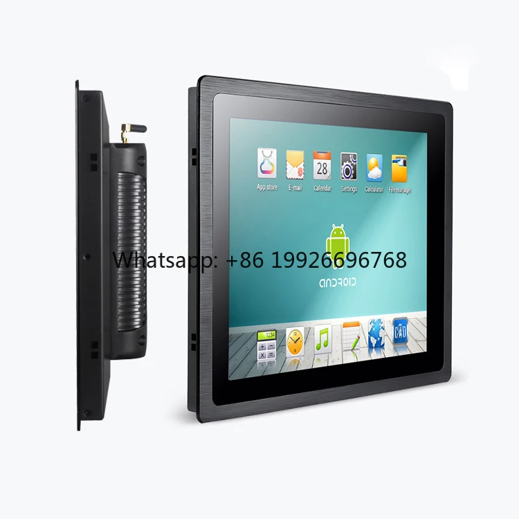 

12 Inch OEM ODM Customized J1900 J4125 I3 I5 I7 Quad Core X86 Fanless Industrial Panel PC Touch Panel Computer Embedded