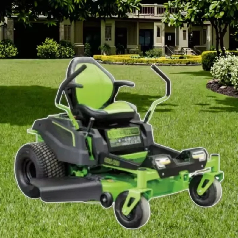 Elektromäher ohne Drehung mit Multifunktions-Rasenschneider und Fahrradtyp