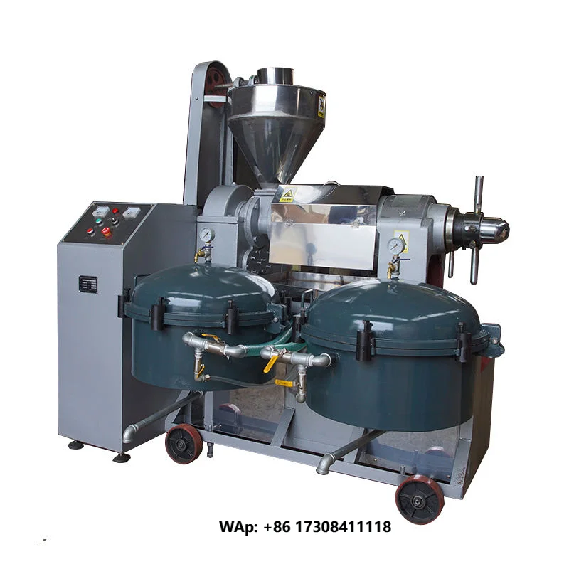 All in One Oil Press Mustard Cold Press Oil Machine Soybean Sunflower Oil Making Machine