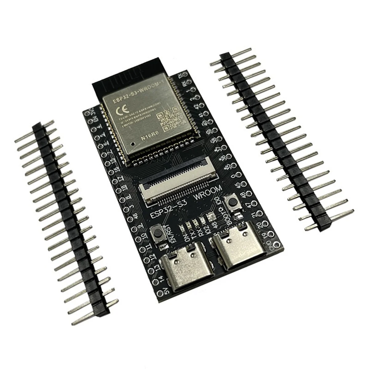 ESP32-S3 WROOM CAM Development Board WiFi Bluetooth Module Onboard ESP32-S3-WROOM-1 N16R8 Module Dual TYPE-C