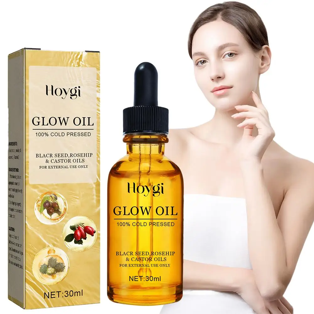 Rosehip Oil Black Seed Oil Castor Oil Face Serum Face-pure Skin Non-greasy Oil Face Natural Moisturizing Pressed Col I5m2