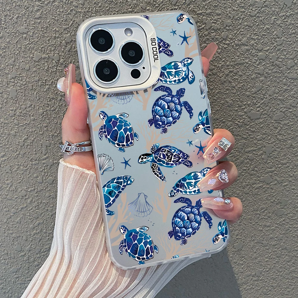 

Sea ​​Turtles Phone Case For Xiaomi Mi Lite 5G Ne Cases Xiaomi 12T 13T 14T 15T 17 Pro Max 13 14 15 Ultra 12 Hard Back Fundas