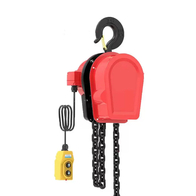 

Высокоэффективный электрический цепной тельфер с двойной тормозной системой для складов и производственных помещений