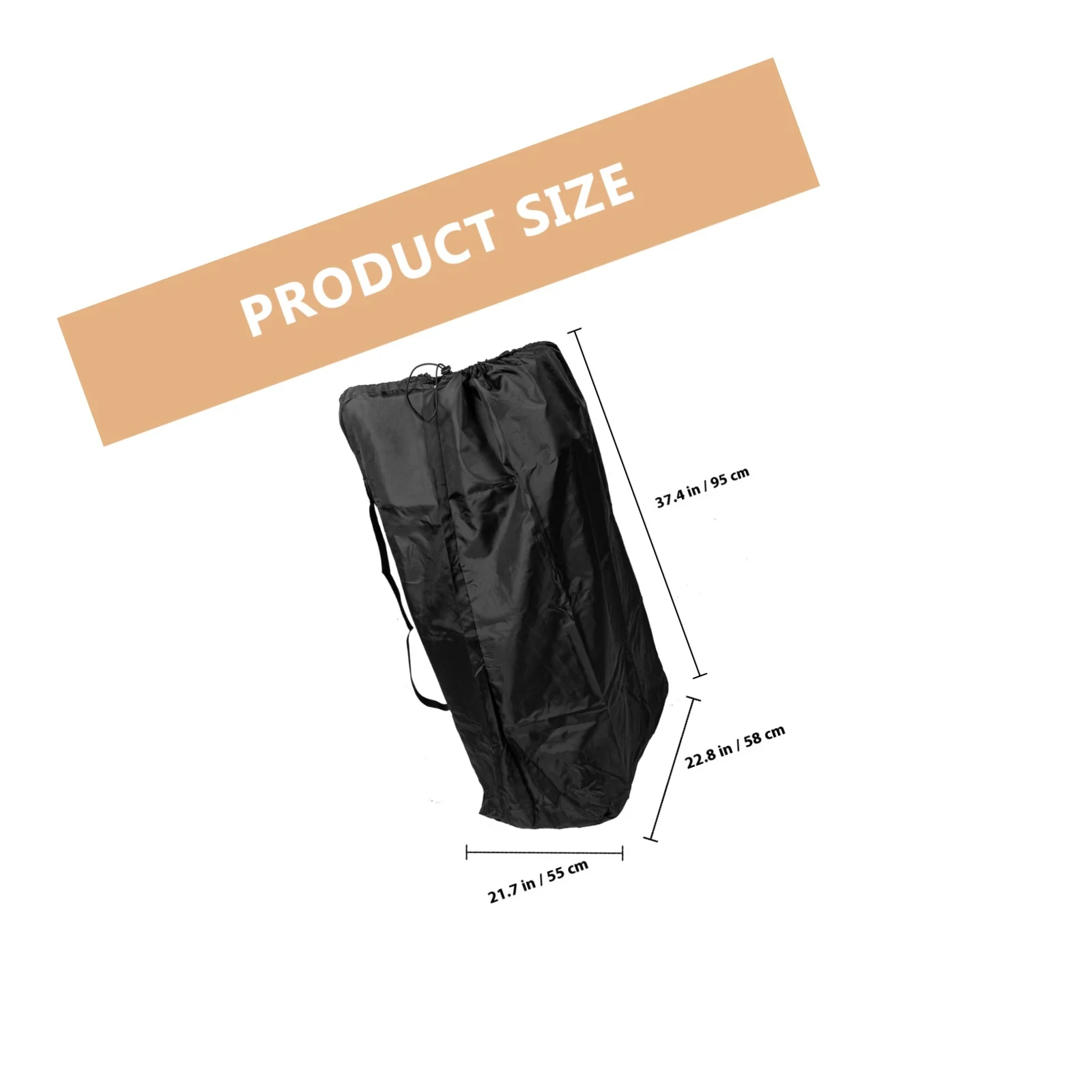 Bolsa para cochecito para viaje en avión, superficie lisa, mano de obra fina, fácil de llevar, bolsa de almacenamiento para comprobar, funda para cochecito de viaje